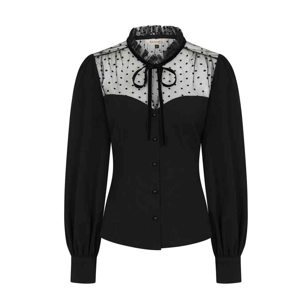 Banned - Luna Chemisier - Noir